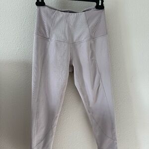 Zella High Waist 7/8 Length Grey High Waist Leggings Size S